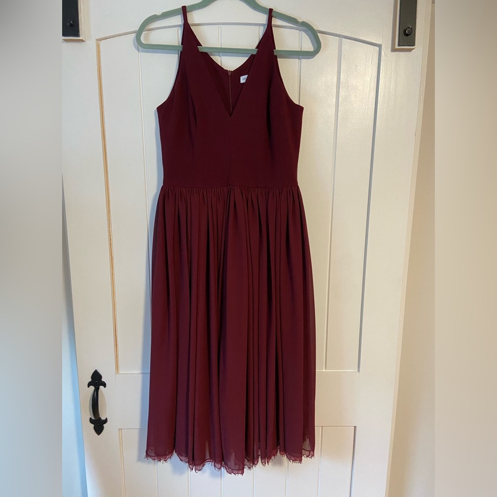 Dress the Population V-Neck Dress